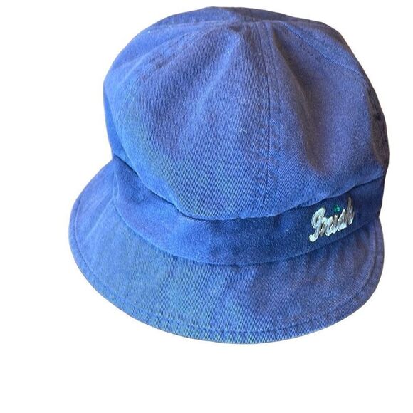 Adidas Notre Dame Irish brushed cotton hat with Demi brim blue women’s S/M - Picture 1 of 11